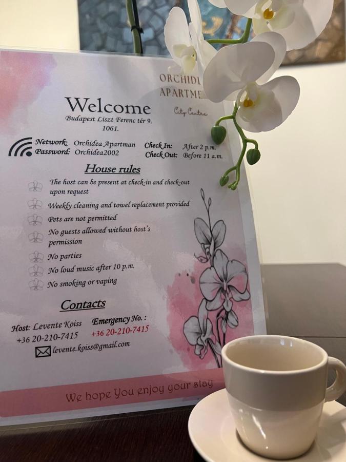 בודפשט Orchidea Apartment City Centre מראה חיצוני תמונה